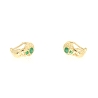 PENDIENTES EN ORO CON 0.65 CT EN PIEDRAS PRECIOSAS