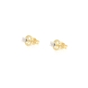 DORMILONES EN ORO CON 0.01 CT EN DIAMANTES