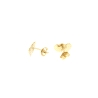 PENDIENTES CORAZONES EN ORO DE 18 KT