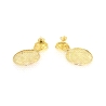 PENDIENTES EN ORO DE 18 KT