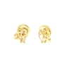 PENDIENTES EN ORO DE 18 KT