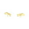 PENDIENTES EN ORO 18K CON CIERRE OMEGA