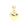 COLGANTE CORAZON EN ORO DE 18 KT