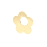 COLGANTE FLOR EN ORO DE 18 KT