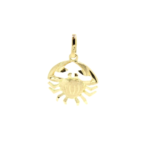 COLGANTE DEL HOROSCOPO CANCER EN ORO 18K