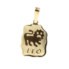 COLGANTE DEL HOROSCOPO LEO EN ORO AMTE Y BRILLO 18K