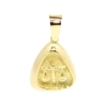 COLGANTE DEL HOROSCOPO LIBRA EN ORO 18K