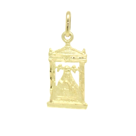 COLGANTE VIRGEN DE LA PIEDAD EN ORO 18K