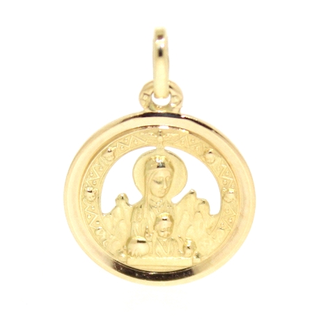 MEDALLA RELIGIOSA EN ORO 18K