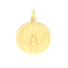 MEDALLA DE LA VIRGEN DEL PILAR EN ORO 18K