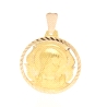 MEDALLA VIRGEN NIÑA EN ORO 18K