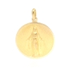 MEDALLA DE LA VIRGEN MILAGROSA EN ORO 18K