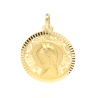 MEDALLA VIRGEN NIÑA EN ORO 18K