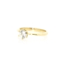 SOLITARIO BODES EN ORO CON BRILLANTE DE 0.5 CT