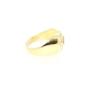 ANILLO EN ORO CON GRANATE Y BRILLANTES