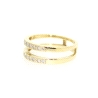 ANILLO EN ORO CON 0.12 CT EN BRILLANTES