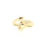 ANILLO PANTERA EN ORO CON 0.05 CT EN DIAMANTES