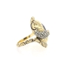 ANILLO SERPIENTE EN ORO DE 18 KT CON DIAMANTES