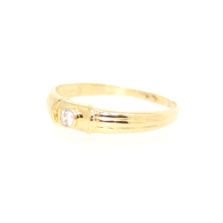 ANILLO EN ORO CON CIRCONITA