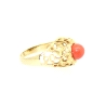 ANILLO EN ORO CON CORAL