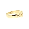 ANILLO CADENETA EN ORO CON CIRCONITAS