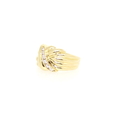 ANILLO EN ORO CON CIRCONITAS