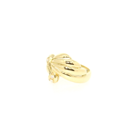 ANILLO EN ORO CON CIRCONITAS