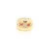 ANILLO EN ORO CON RUBIES Y CIRCONITAS