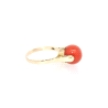 ANILLO EN ORO CON CORAL