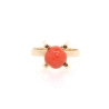 ANILLO EN ORO CON CORAL