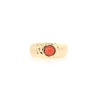 ANILLO EN ORO DE 18 KT CON CORAL