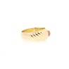 ANILLO EN ORO DE 18 KT CON CORAL