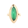 ANILLO EN ORO DE 14 KT CON JADE