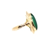 ANILLO EN ORO DE 14 KT CON JADE