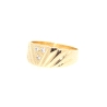 ANILLO EN ORO DE 14 KT CON CIRCONITAS