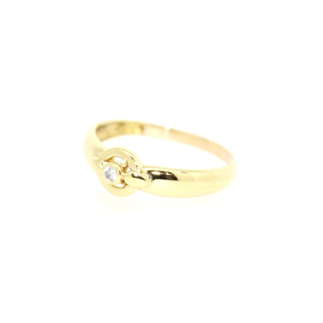 ANILLO EN ORO CON CIRCONITA