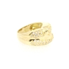 ANILLO EN ORO DE 18 KT CON CIRCONITAS