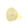 SELLO EN ORO 18K CON CIRCONITAS