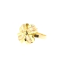 ANILLO FLOR EN DOS OROS DE 18 KT