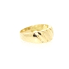 ANILLO EN ORO MATE Y BRILLO DE 18 KT