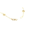 PULSERA FLORES EN ORO 18K