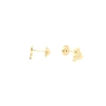 PENDIENTES OSITO EN ORO 18K CON CIRCONITA