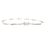 PULSERA EN ORO BLANCO 18K CON 0.45 CT EN BRILLANTES