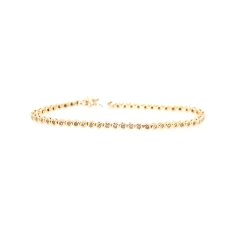 PULSERA EN ORO 18K CON 1.65 CT EN BRILLANTES