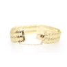 PULSERA ANCHA EN ORO 18K