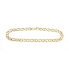 PULSERA MODELO ANCLA EN ORO 18K CON CIERRE MOSQUETON