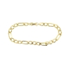 PULSERA BILBAO - BARBADA EN ORO 18K CON CIERRE PATO