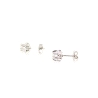 PENDIENTES DORMILONES EN ORO 18K CON 0.50 CT EN BRILLANTES