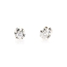 PENDIENTES DORMILONES EN ORO 18K CON 0.50 CT EN BRILLANTES