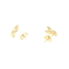 PENDIENTES EN ORO 18K CON 0.05 CT EN BRILLANTES